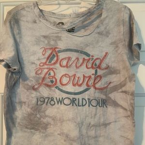 David Bowie tee/ size small